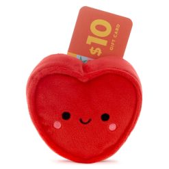 Hallmark - Red Heart With Pocket Plush Gift Card Holder