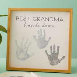 Alternative view of Hallmark - Best Grandma Hands Down Wood Sign Handprint Kit