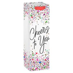 Hallmark - 13" Cheers to You Wine Gift Bag
