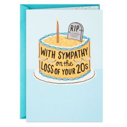Hallmark - The Loss of Your 20s Funny 30th Birthday Card