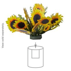 Alternative view of Hallmark - Build-a-Bouquet Sunflowers Pop-Up Paper Flowers