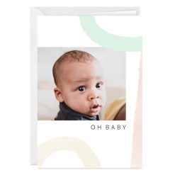 Hallmark - Personalized Circle Designs Photo Card