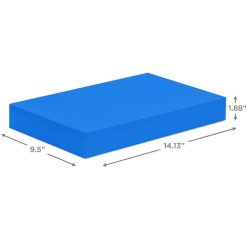 Alternative view of Hallmark - Solid Colors 8-Pack Medium Gift Boxes Assortment
