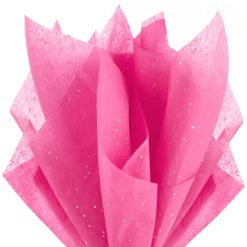 Alternative view of Hallmark - Sparkling Dots on Hot Pink Tissue Paper, 6 sheets
