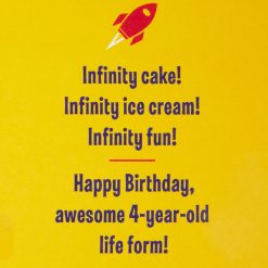 Alternative view of Hallmark - Disney/Pixar Toy Story Buzz Lightyear Infinity Fun Musical 4th Birthday Card