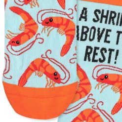 Alternative view of Hallmark - Shrimply the Best Novelty Crew Socks