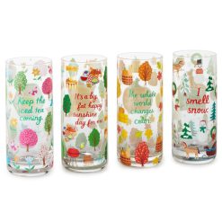 Alternative view of Hallmark - Gilmore Girls Seasons of Stars Hollow Drinking Glasses, Set of 4