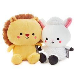 Hallmark - Better Together Lion and Lamb Magnetic Plush Pair, 5.25