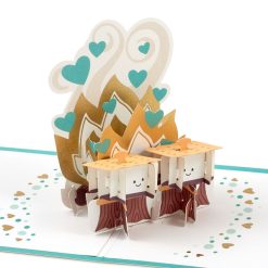 Hallmark - S'mores Campfire Pop-Up Love Card