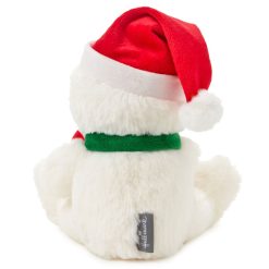 Alternative view of Hallmark - Snowman With Candy Cane Plush, 6
