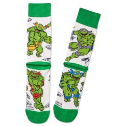 Alternative view of Hallmark - Teenage Mutant Ninja Turtles Novelty Crew Socks
