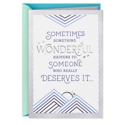 Hallmark - You Deserve Something Wonderful Congratulations Card