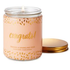 Alternative view of Hallmark - Congrats! Scented Single-Wick Jar Candle, 7 oz.