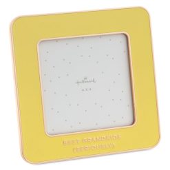Hallmark - Best Grandkids Yellow Enamel Picture Frame, 4x4