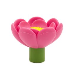 Hallmark - Charmers Pink Flower Silicone Charm