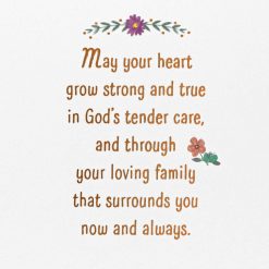 Alternative view of Hallmark - Big Blessings Ahead as You Grow Baptism Card for Granddaughter