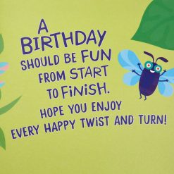 Alternative view of Hallmark - Roly Poly Ball Maze Game Birthday Card for Kids