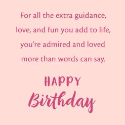 Alternative view of Hallmark - You're Admired and Loved Birthday Card for Aunt