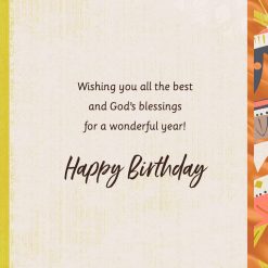 Alternative view of Hallmark - Because You Are You Religious Birthday Card