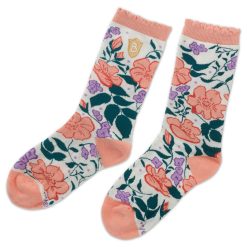 Alternative view of Hallmark - Bridgerton Colorful Floral Socks