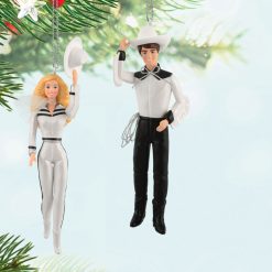 Alternative view of Hallmark - Barbie and Ken Western Stars Ornaments, Set of 2