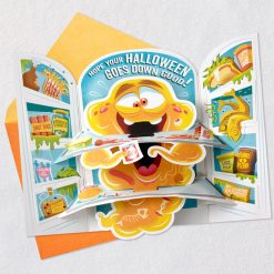 Alternative view of Hallmark - Open at Your Own Risk Funny Pop-Up Halloween Card With Sound
