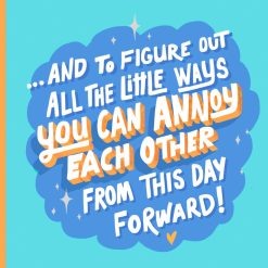 Alternative view of Hallmark - You've Only Just Begun Funny Wedding Card