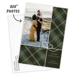 Alternative view of Hallmark - Wrapped in Plaid Flat Christmas Photo Card
