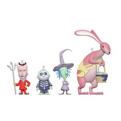 Hallmark - Disney Tim Burton's The Nightmare Before Christmas Citizens of Halloween Town Collection 2 Ornaments, Set of 4