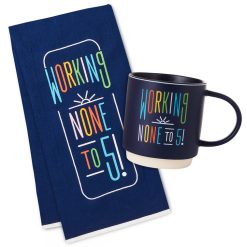 Hallmark - Working None to Five Retirement Gift Set