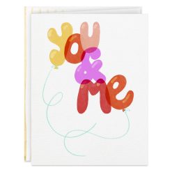 Hallmark - You and Me Balloons Anniversary Card