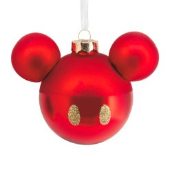 Hallmark - Disney Mickey Mouse Ears Icon Blown Glass Hallmark - Ornament