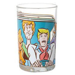 Hallmark - Scooby-Doo and Crew in the Mystery Machine Collectible Drinking Glass, 13.5 oz.