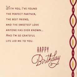 Alternative view of Hallmark - The Wonderful Man I Love Birthday Card