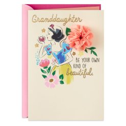 Hallmark - Disney Princess Snow White Loved for Being You Birthday Card for Granddaughter