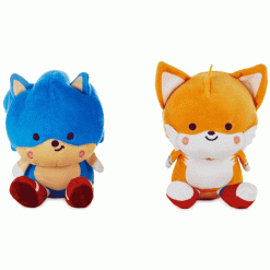 Alternative view of Hallmark - Better Together SEGA Sonic the Hedgehog and Tails Magnetic Plush Pair, 5.2