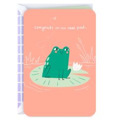 Hallmark - Congrats on the New Pad New Home Card