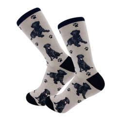 Hallmark - E&S Pets Large Dog Breed Novelty Unisex Crew Socks