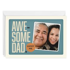Hallmark - Personalized Awesome Dad Photo Card