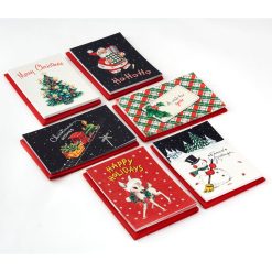 Hallmark - Nostalgic Artwork Boxed Christmas Cards Assortment, Pack of 36