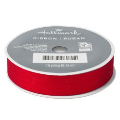 Hallmark - 0.6 Sparkly Red Ribbon