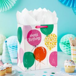 Alternative view of Hallmark - 13" Floating Balloons Large Birthday Gift Bag