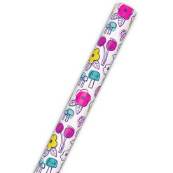Alternative view of Hallmark - Floral Doodles Wrapping Paper, 20 sq. ft.