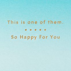 Alternative view of Hallmark - A New Meaning to Happiness Congratulations Card