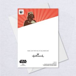 Alternative view of Hallmark - Personalized Star Wars Darth Vader Card