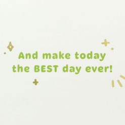 Alternative view of Hallmark - Unleash the Fun Birthday Card for Kids With Corgi Dog Backpack Clip