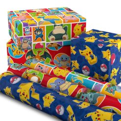 Alternative view of Hallmark - Assorted Pokémon Wrapping Paper 3-Pack, 60 sq. ft.