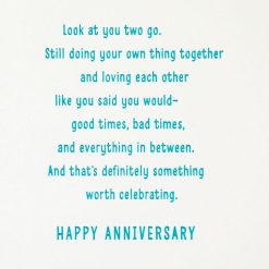 Alternative view of Hallmark - Another 365 Days of Love Anniversary Card for Couple