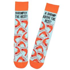 Hallmark - Shrimply the Best Novelty Crew Socks