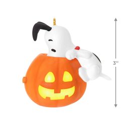 Alternative view of Hallmark - Peanuts Spooky Snoopy Musical Ornament With Light